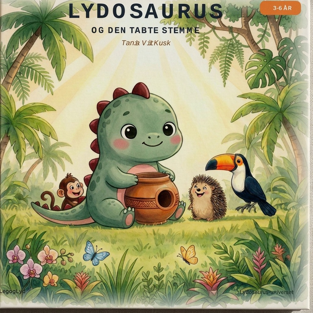 Lydosaurus og den tabte stemme (3–6 årige)