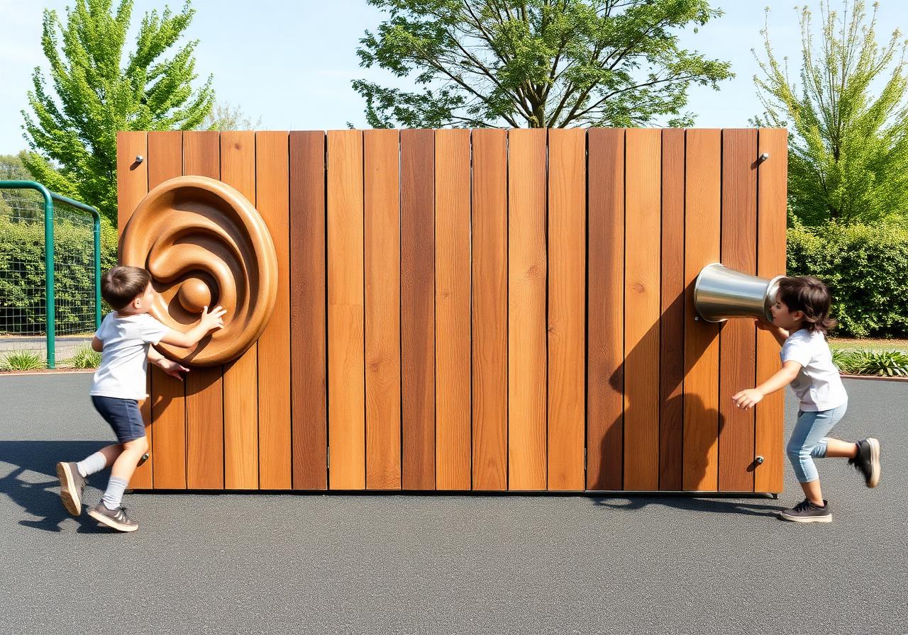Lydvæggen — modul fra Play and Soundscapes